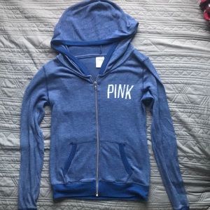 Pink zip up jacket